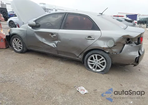 2012 Kia Forte Ex из США, поврежденный, VIN KNAFU4A29C5505657